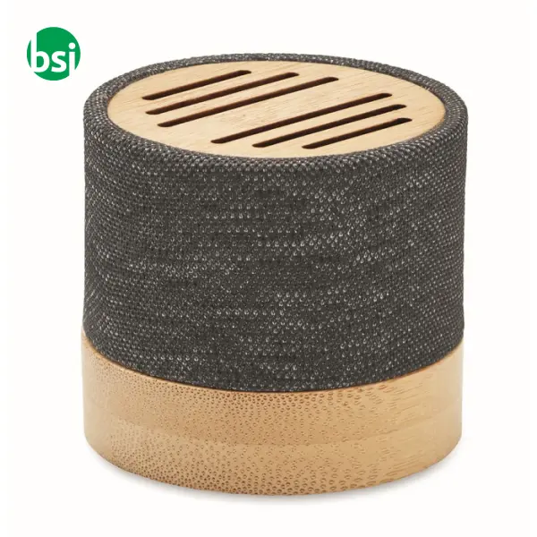 Bamboo RPET wireless speaker - 3W - BOOL -  2